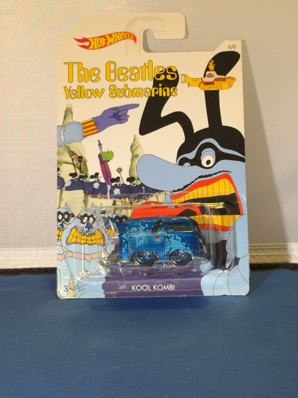 2016 Hot Wheels The Beatles Yellow Submarine Kool Kombi Blue Meanie 6/6 DML73 — listing photo 1