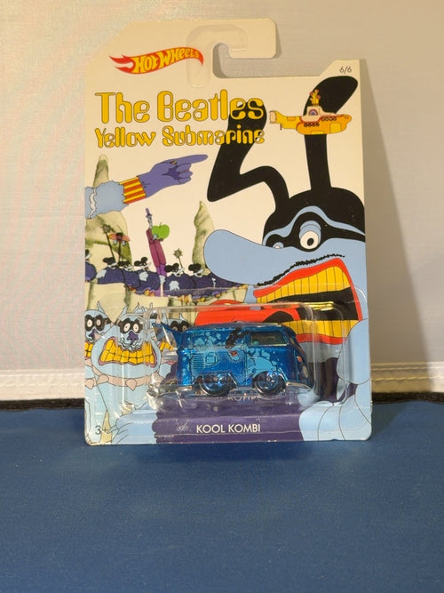2016 Hot Wheels The Beatles Yellow Submarine Kool Kombi Blue Meanie 6/6 DML73 — listing photo 1