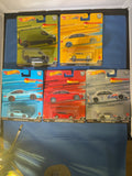 All five Hot Wheels Premium Deutschland Design cars original group front photo