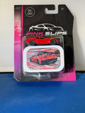 Jada Pink Slips red Chevrolet Corvette with collector tin front original photo