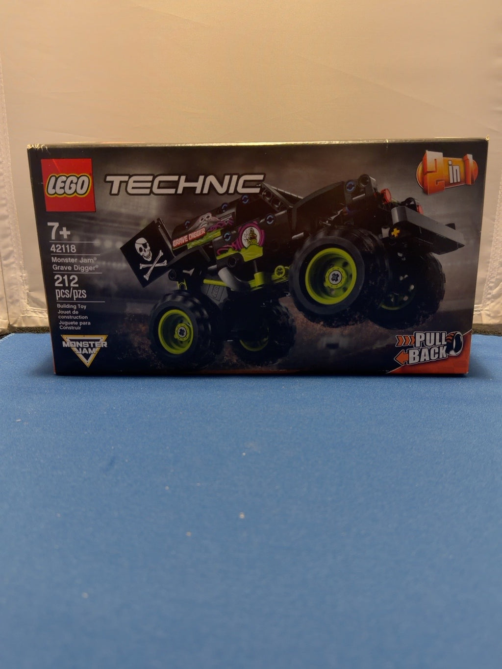 LEGO Technic 42118 Grave Digger original front box photo