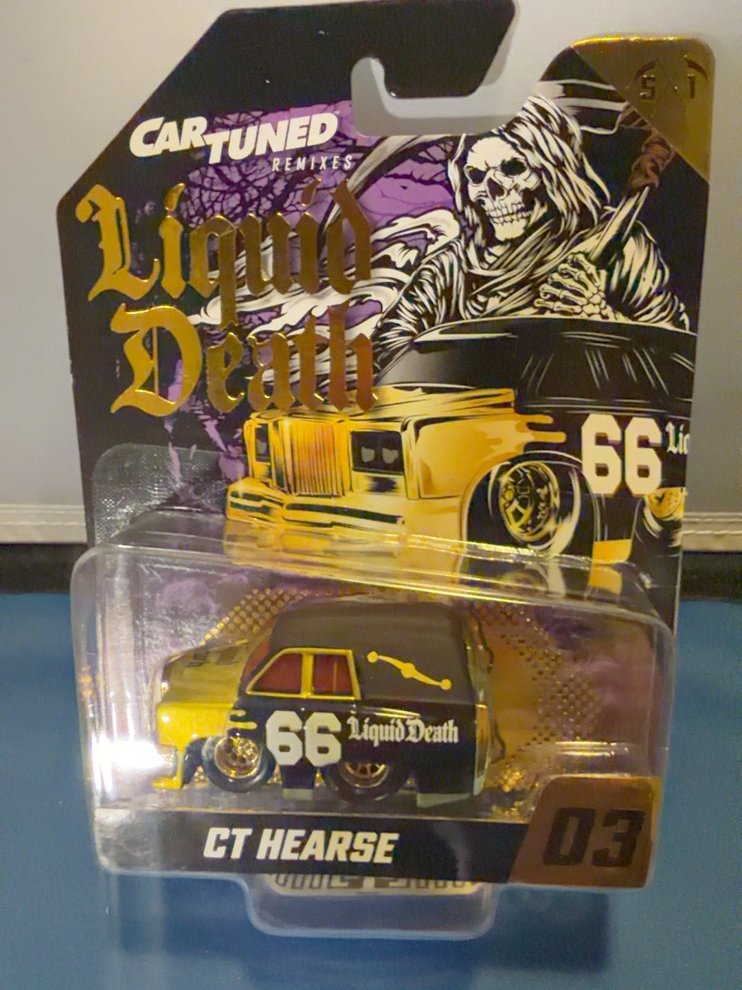 Liquid Death 8-car set original photo 5