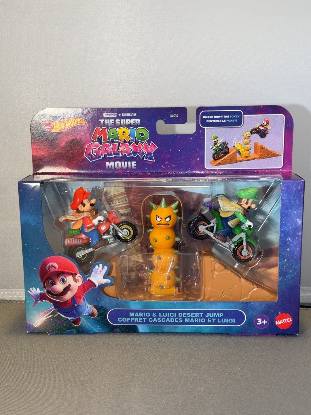 Original front photo Mario and Luigi Desert Jump JMG36