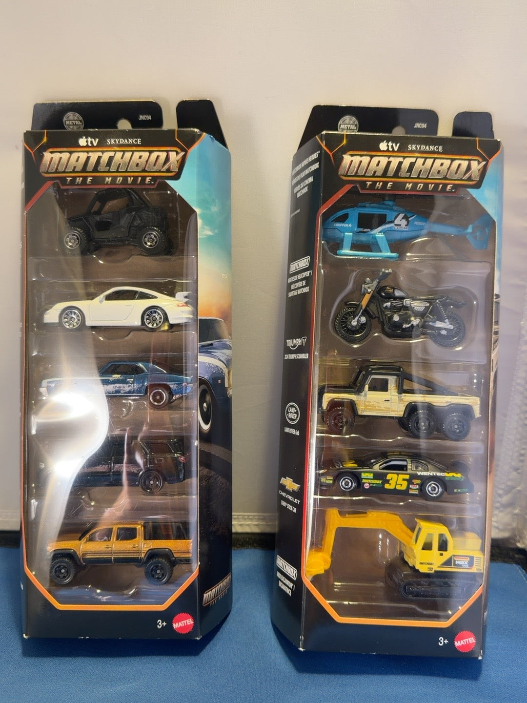 Matchbox The Movie Complete 10 Vehicle Set Two 5-Packs JNC94 Sealed — product photo 1