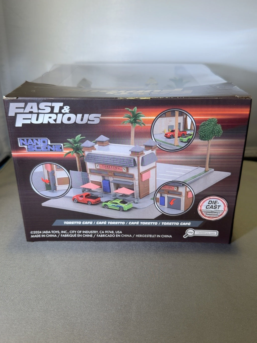 Jada Fast and Furious Toretto Cafe sealed package photo 2
