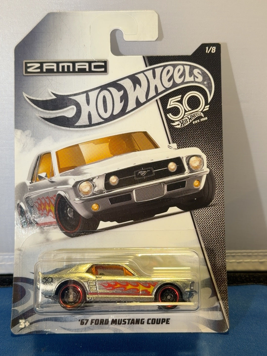 Original front photo sealed Zamac 67 Mustang Coupe FRN24