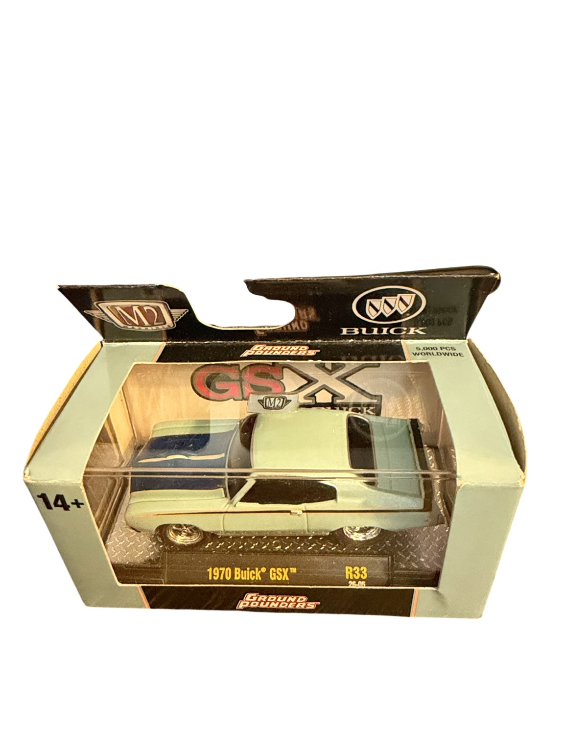 M2 Machines Ground Pounders R33 1970 Buick GSX front