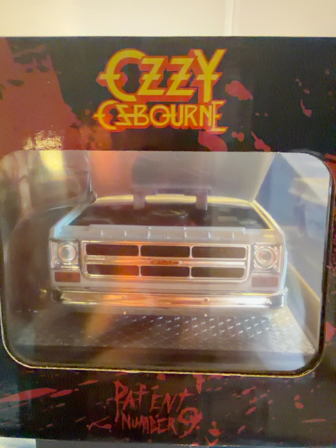 Front grille and opening hood of M2 Ozzy Osbourne 1976 GMC Sierra Grande 15