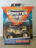 Original front photo of sealed Grave Digger Bone Yard Trucks Series 10