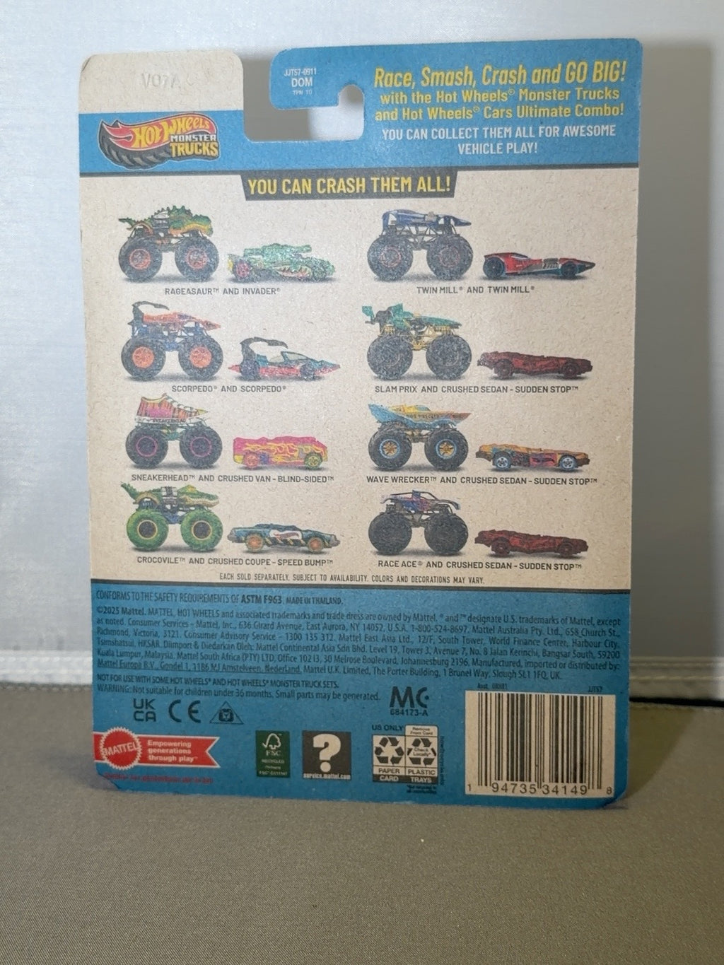 Original back photo Slam Prix JJT57